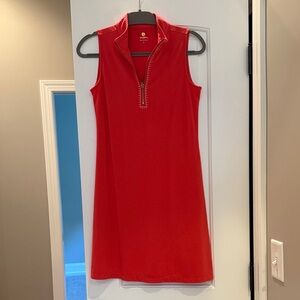 Spartina 449 Red Sleeveless Mini Dress